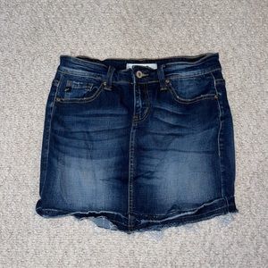 Denim Mini Skirt